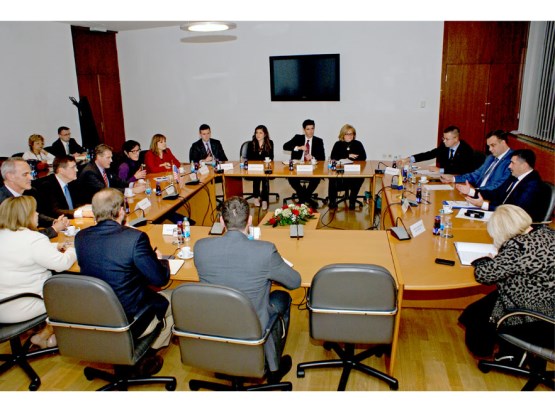 Members of the Delegation of the Parliamentary Assembly of Bosnia and Herzegovina in the NATO PA met with a delegation of US Congress